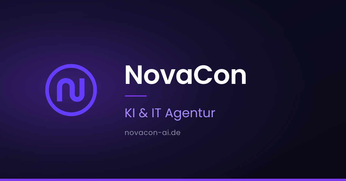 Novacon Ai - Ki Lösungen, Ki Agentur — photo from the business website